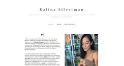 Desktop Screenshot of kalinasilverman.com